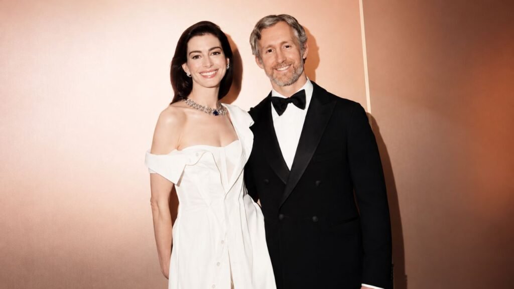 Adam Shulman and Anne Hathaway